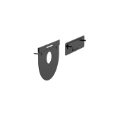 Logitech 939-001817 Accessoire de vidéo-conférence Support mural Noir
