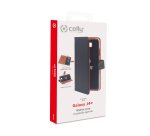 Celly Wally custodia per cellulare 15,2 cm (6") Custodia a libro Nero, Marrone