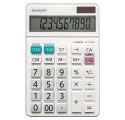 Sharp EL-331W calcolatrice Calcolatrice finanziaria Bianco