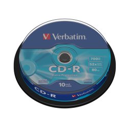 Verbatim CD-R Extra Protection 700 MB 52x 10 pc(s)