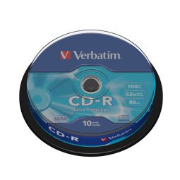 Verbatim CD-R Extra Protection 700 Mo 52x 10 pièce(s)