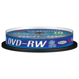 Tour de 10 DVD-RW 4.7GB 4x