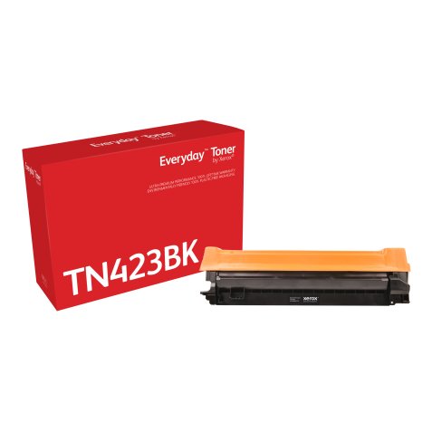 Everyday Toner Noir ™ de Xerox compatible avec Brother TN-423BK, Grande capacité