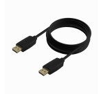 AISENS Cable DISPLAYPORT V1.2 CCS 4K@60Hz, DP/M-DP/M, Negro, 3.0m