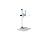 StarTech.com Base de Sobremesa para un Monitor hasta 34" (14Kg)- Ajustable - de Acero - Plateado