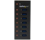 StarTech.com Hub USB 3.0 à 7 ports - 5Gbps - Concentrateur USB à montage mural / sur bureau avec boîtier métallique