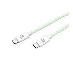 Celly USBCUSBCCOTTGN cavo USB 1,5 m USB C 60 W Verde, Bianco
