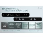 i-tec Universal Dual 4K Display Docking Station + Power Delivery 85W