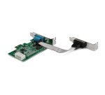 StarTech.com 2-port PCI Express RS232 Serial Adapter Card - PCIe RS232 Serial Host Controller Card - PCIe to Serial DB9 - 16950 UART - Low Profile Expansion Card - Windows & Linux