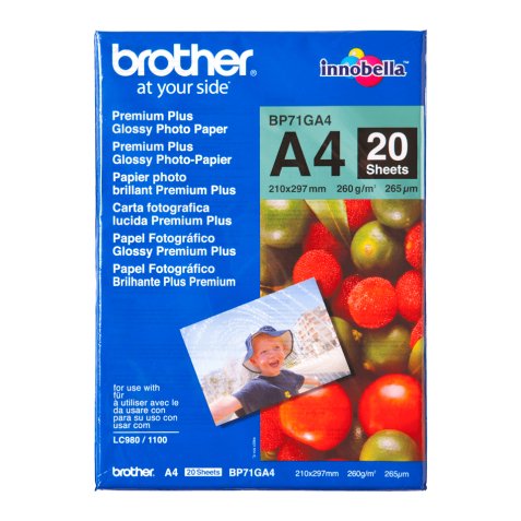 Brother BP-71GA4 A4 Bleu, Rouge