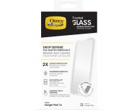 OtterBox Protecteur d'écran Trusted Glass pour Google Pixel 7a, Verre trempé, protection contre les rayures x2, protection contre les chutes pour une protection contre les éclats