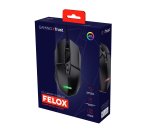 Trust GXT 109 Felox souris Gaming Droitier USB Type-A Optique 6400 DPI