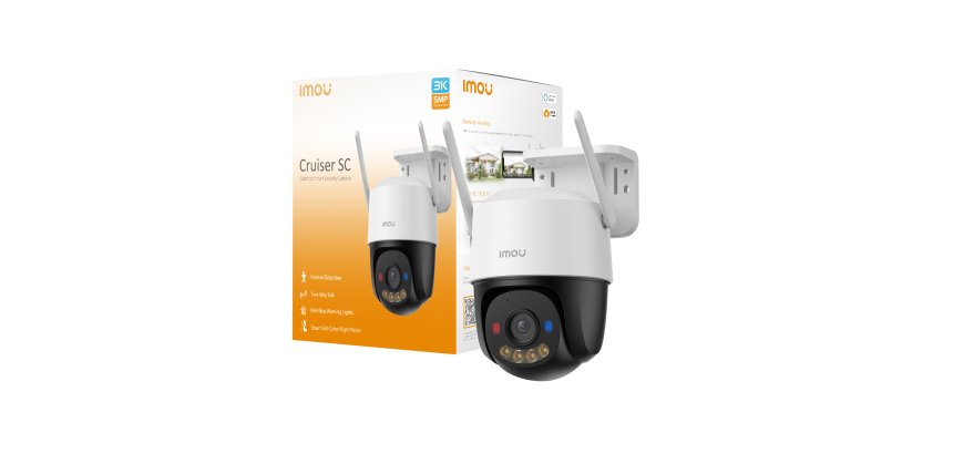 Imou Cruiser SC 3K Torretta Telecamera di sicurezza IP Interno e esterno 2880 x 1620 Pixel Soffitto/muro