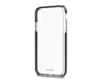 Celly HEXAGON998BK custodia per cellulare 15,5 cm (6.1") Custodia con bordo Nero, Trasparente