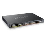 Zyxel XMG2230-52HP Managed L2/L3 2.5G Ethernet (100/1000/2500) Power over Ethernet (PoE) 1U Black