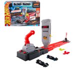 Hot Wheels City Racing Formula 1 Grid Start Track Set & 2 Die-Cast F1 Cars in 1:64 Scale