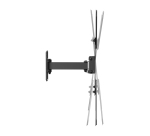 AISENS Soporte Eco Giratorio, Inclinable Para Monitor/TV 30kg (2 Pivotes) De 23"-65", Negro