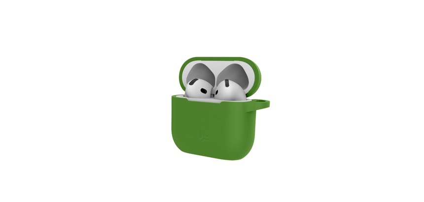 Celly AIRCASE PARA AIRPODS 4 VERDE