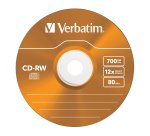Verbatim CD-RW Colour 12x 700 MB 5 pz