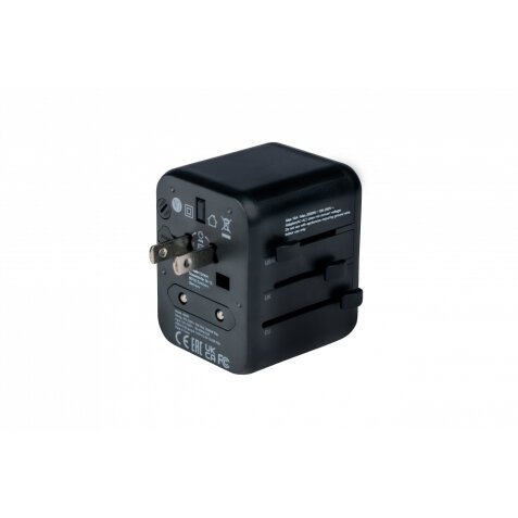 Verbatim 49543 adaptateur prise d'alimentation Universel Noir