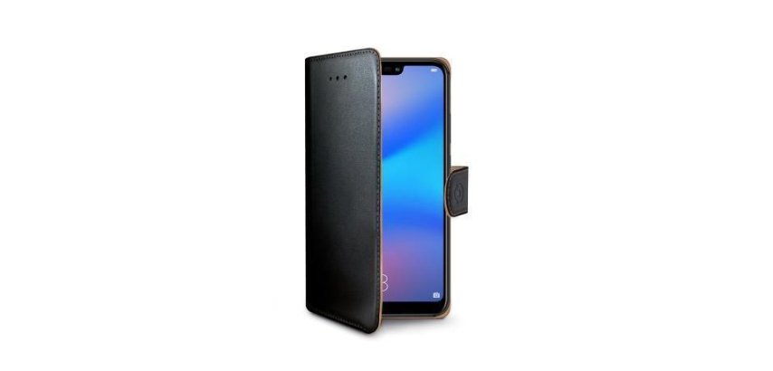 Celly WALLY744 mobile phone case 14.8 cm (5.84") Wallet case Black