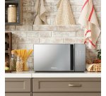 Hisense H20MOMBS4HG microwave Silver Grill microwave Countertop 20 L 700 W