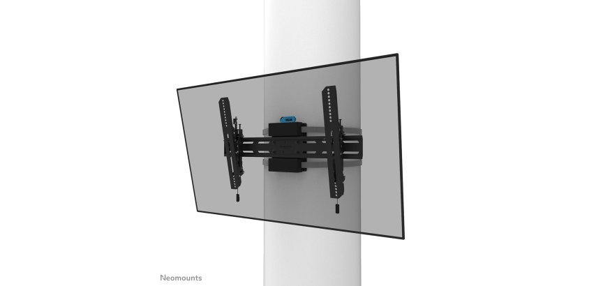 Neomounts WL35S-910BL16 Support de pilier pour écran 40-75" - inclinable - verrouillable - diam. 25-100 cm