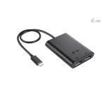 i-tec USB-C Dual 4K/60Hz (single 8K/30Hz) DP Video Adapter