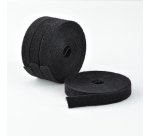 StarTech.com 4-pack 4,6m Klittenband Rol, 1,27cm Breed, Zwart, Cut-to-Size Herbruikbare Kabelbinders, Bulk Rol Hersluitbare Kabelbundel