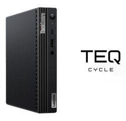 Teqcycle Lenovo Thinkcentre M70Q Intel® Core™ i5 i5-10400T 16 Go DDR4-SDRAM 256 Go SSD Windows 11 Pro Mini PC Noir
