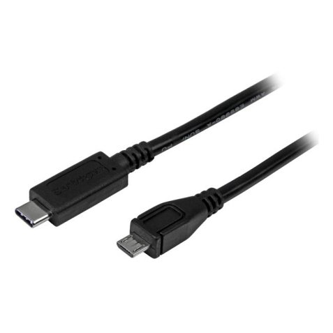 StarTech.com Câble USB-C vers Micro USB-B de 1m, Câble de Transfert de Données, USB 2.0, USB C vers Micro-B