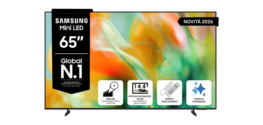 Samsung UE65M80HAUXZT TV 165.1 cm (65") 4K Ultra HD Smart TV Wi-Fi Black