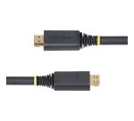 StarTech.com HDMI2-CABLE-GRIP-35F câble HDMI 10,6 m HDMI Type A (Standard) Noir