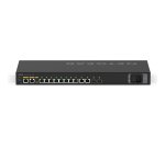 NETGEAR GSM4212P Géré L2/L3 Gigabit Ethernet (10/100/1000) Connexion Ethernet, supportant l'alimentation via ce port (PoE) 1U Noir