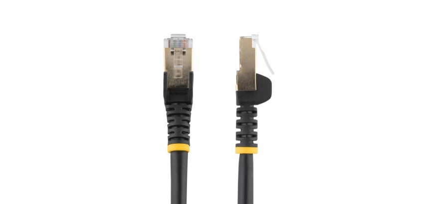 StarTech.com Cat6a Ethernet Kabel - geschirmt (STP) - 1m - Schwarz