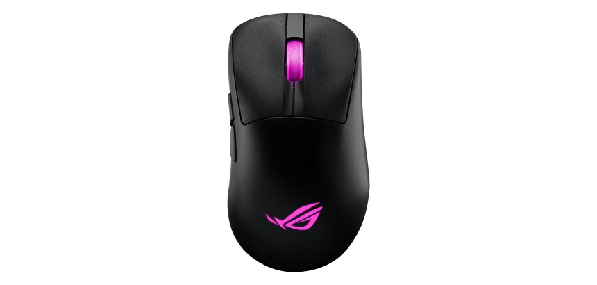 ASUS ROG Keris II Origin BLK mouse Gaming Right-hand RF Wireless + Bluetooth + USB Type-A Optical 42000 DPI