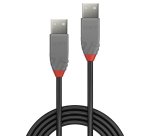 Lindy Câble USB 2.0 type A/A, Anthra Line, 0.2m