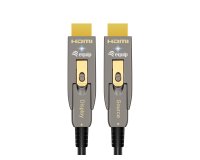 Equip HDMI 2.0 Detachable Type D + A Active Optical Cable, 15m, 4K/60Hz