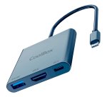 CoolBox MINIDOCK C31 ALUMINIO USB-C A HDMI 4K/USB-A/USB-C 3.2 GEN1 PC/MAC/CONSOLAS