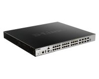 D-Link DGS-3630-28PC/SI switch Gestionado L3 Gigabit Ethernet (10/100/1000) Energía sobre Ethernet (PoE) Negro, Gris