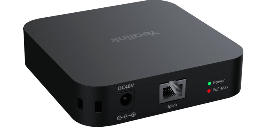 Yealink RCH40 - Room Cable Hub Collegamento ethernet LAN Nero