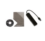 i-tec Advance U3GL3SLIM pannello drive bay Nero