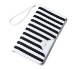 Celly SPLASHWALLETWH mobile phone case 14.5 cm (5.7") Wallet case Black, White