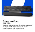 HP Multi-Device Dual-Mode Mouse and Keyboard Combo with Palm Rest 580C