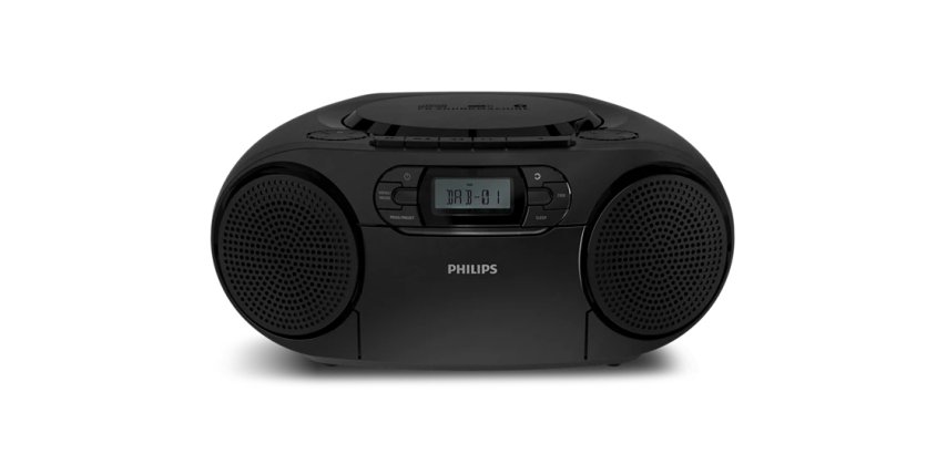 Philips TAZ2500/10 lettore CD Nero Lettore CD portatile