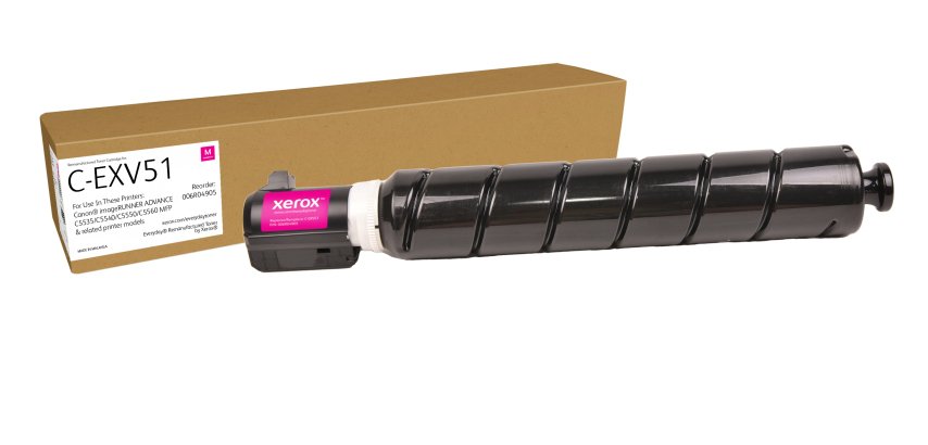 Toner rigenerato EverydayTM di Xerox Magenta compatibile con Canon C-EXV51 (0483C002), Capacità standard