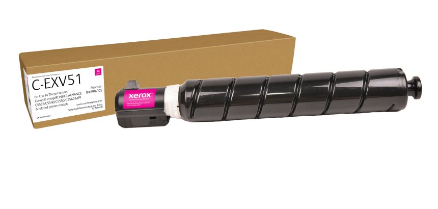 Toner remanufacturé Magenta Everyday™ de Xerox compatible avec Canon C-EXV51 (0483C002), Capacité standard