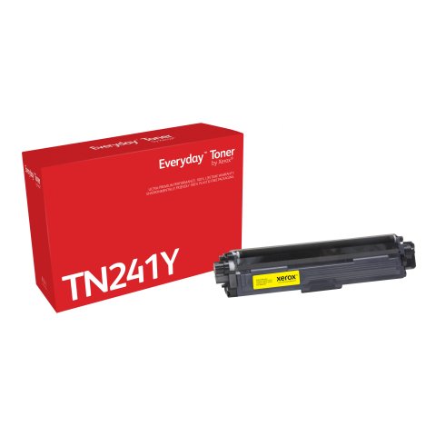 El tóner Everyday™ Amarillo de Xerox es compatible con Brother TN241Y, Capacidad estándar