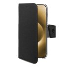 Celly WALLYMAG mobile phone case 16.5 cm (6.5") Wallet case Black