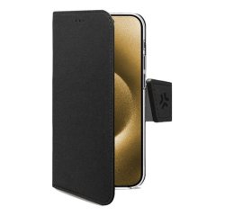 Celly WALLYMAG mobile phone case 16.5 cm (6.5") Wallet case Black
